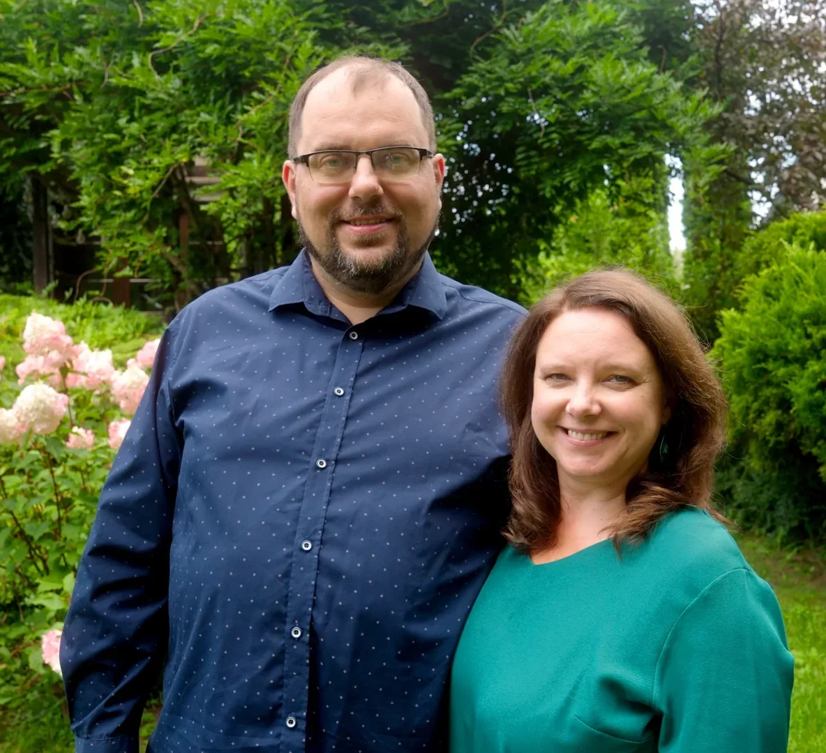 Marta Dziubak i Sławomir Dziubak — założyciele biura SM Projekt